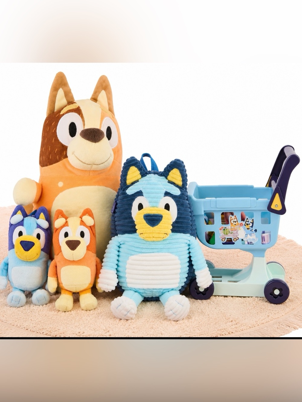 Bluey 5 toys bundle